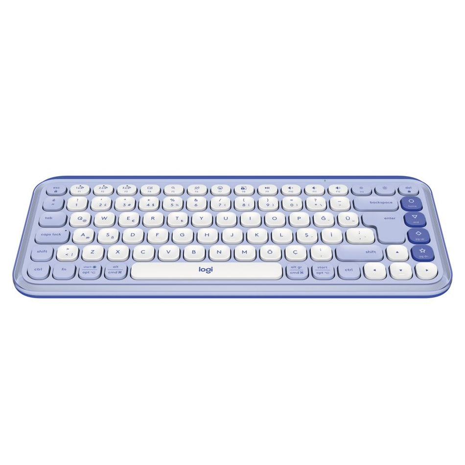 Clavier Bluetooth LOGITECH POP KEYS Icônes lilas
