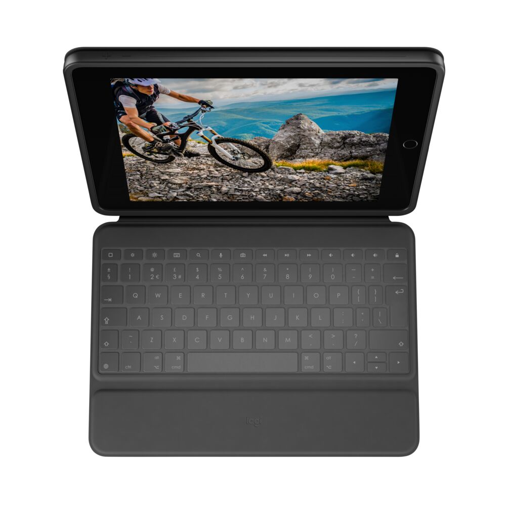 LOGITECH Case / Keyboard Rugged Folio για iPad (7th, 8th and 9th gen)