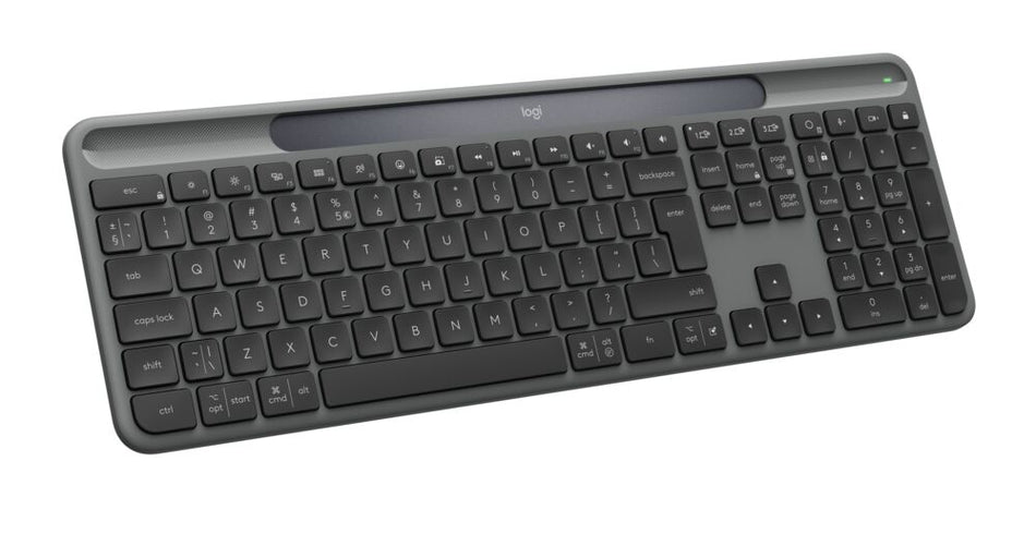 Clavier sans fil Logitech Signature Slim Solar+ K980 pour les entreprises