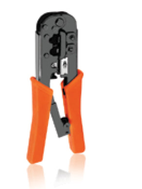 ΠΡΕΣΣΑ ΚΑΣΤΑΝΙΑΣ  ΓΙΑ ΦΙΣ ΤΗΛΕΦΩΝΟΥ ΚΑΙ ΔΙΚΤΥΟΥ 8P8C/RJ45 UTP HT-N568R