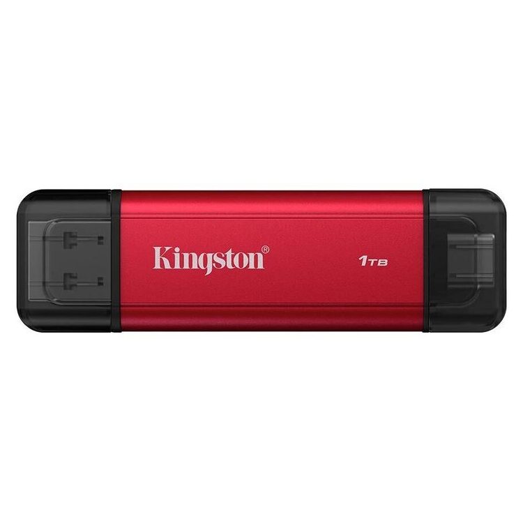 KINGSTON EXTERNAL DUAL PORTABLE SSD SPSD/1TB USB-C/A 3.2 Gen 2 1TB