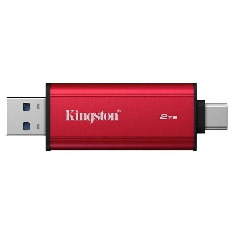 KINGSTON EXTERNAL DUAL PORTABLE SSD SPSD/2TB USB-C/A 3.2 Gen 2 2TB