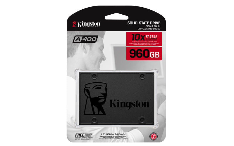 KINGSTON SSD A400 2.5'' 960 Go SATAIII 7 mm