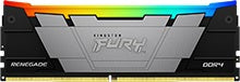 KINGSTON Memory KF436C16RB12AK2/32 FURY Renegade RGB Black XMP,  3600MT/s, 32GB, Kit of 2