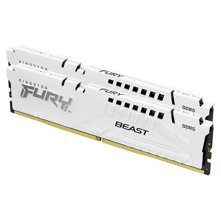 KINGSTON Memory KF552C40BWK2-32 FURY Beast White DDR5, 5200MT/s, 32GB kit of 2