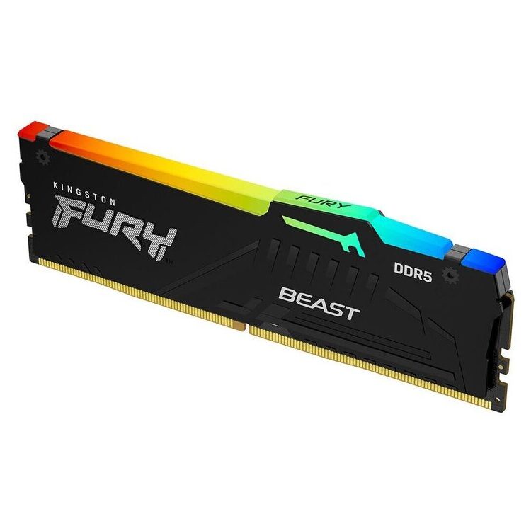 KINGSTON Memory KF556C40BB2A-32  FURY Beast Black RGB DDR5, 5600MT/s, 32GB