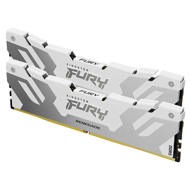 KINGSTON Memory KF564C32RWK2-64 FURY Renegade White DDR5, 6400MT/s, 64GB KIT OF 2
