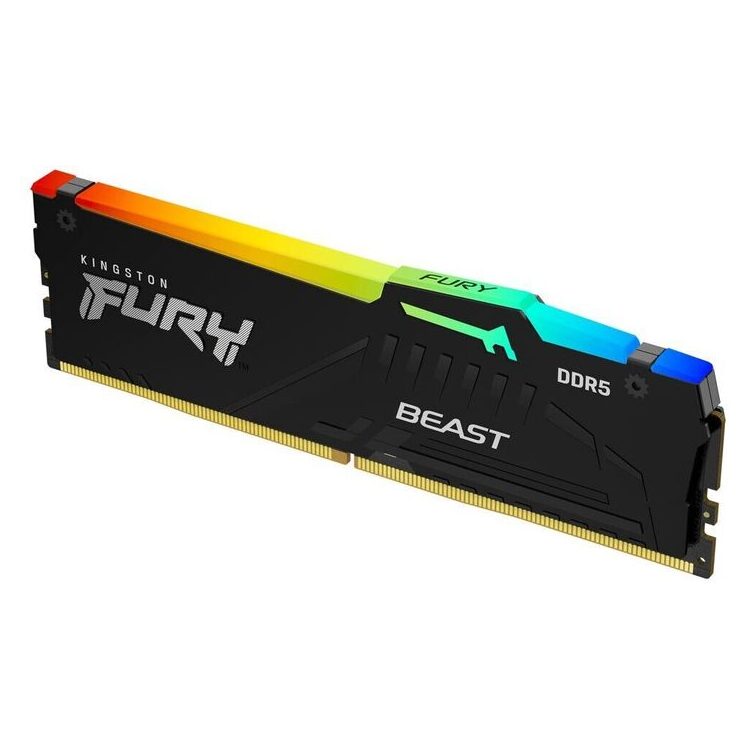 KINGSTON Memory KF556C40BBA-8 FURY BEAST RGB DDR5, 5600MT/s, 8GB