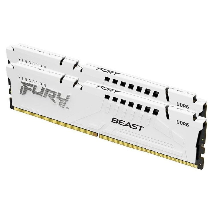 KINGSTON Memory KF560C36BWE2K2-32  FURY BEAST WHITE DDR5, 6000MT/s, 32GB KIT