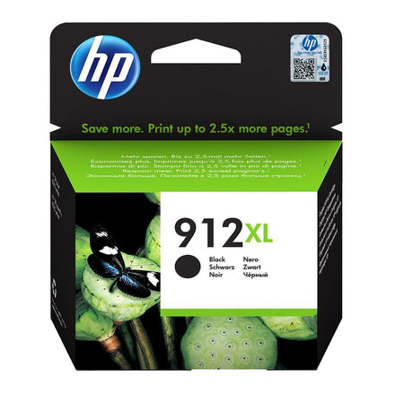 Μελάνι HP 912XL Υψηλής Απόδοσης (High Yield) Μαύρο