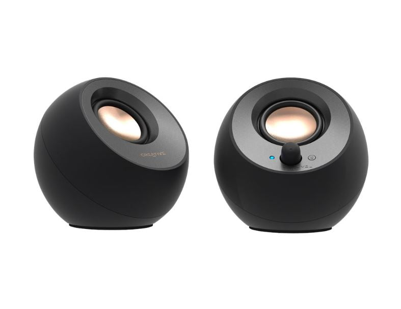 CREATIVE Lautsprecher Wireless 2.0 Pebble V3 Schwarz
