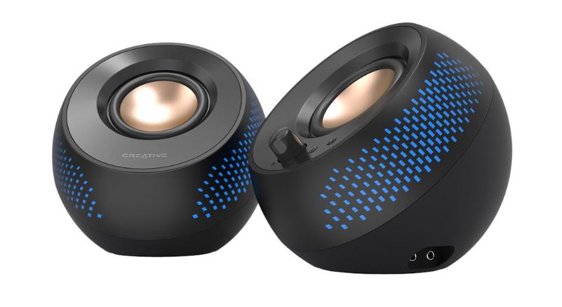 CREATIVE Speaker Wired 2.0 Pebble X Black