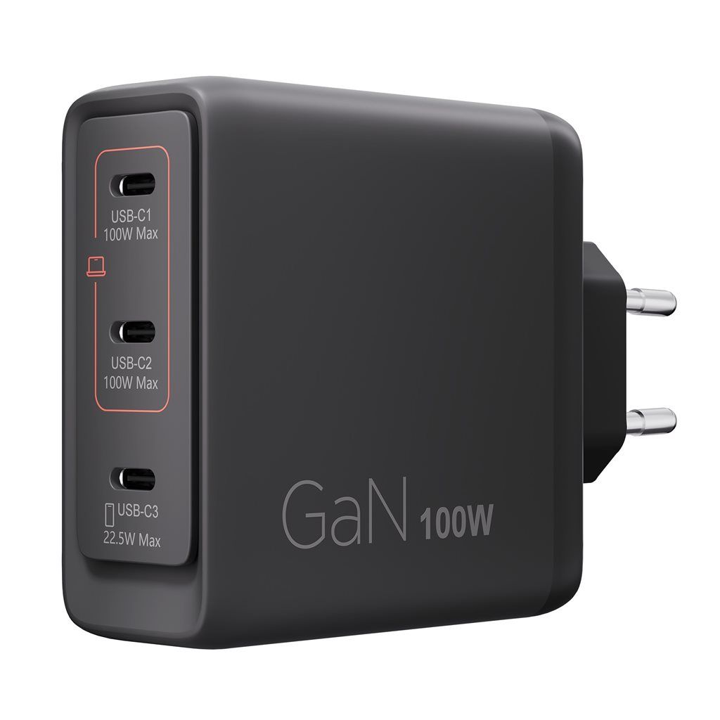 Lenovo 100W3C Charger-EU BK