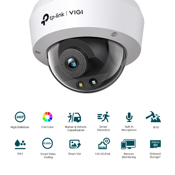 TP-LINK IP CAMERA VIGI C240(2.8mm) 4MP
