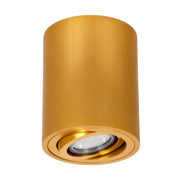 AKIRA Surface Moving Round Aluminium Spot Light mit GU10 AC 220–240 V IP44 – 5 Jahre Garantie