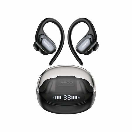 Recci REP-W71 Starry Sky In-ear Bluetooth Handsfree Earphones with Charging Case Black