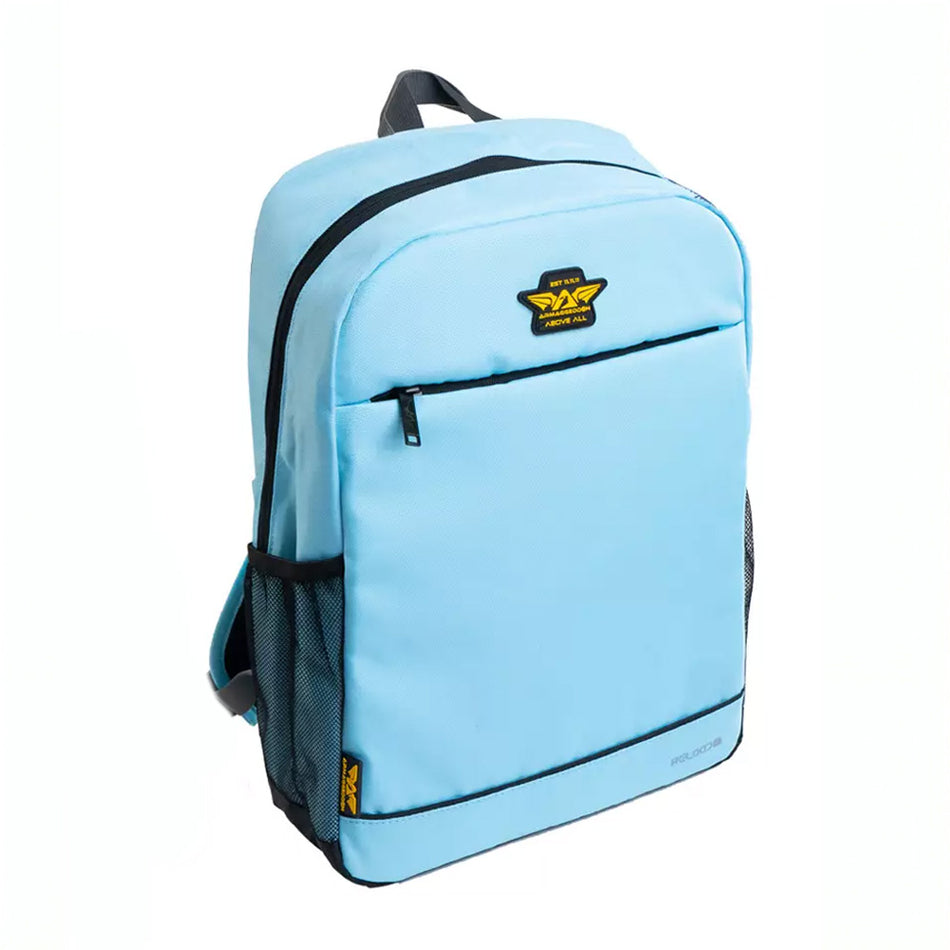 Armaggeddon 15.6 Laptop Eco Backpack Light Blue Grey