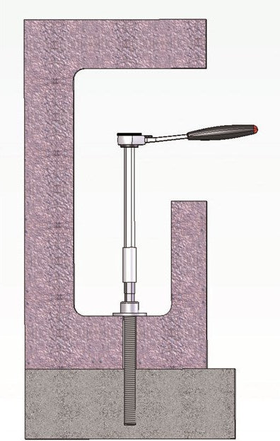 Colecție cu clichete mici și nuci de 1/4 "1/23 bucăți