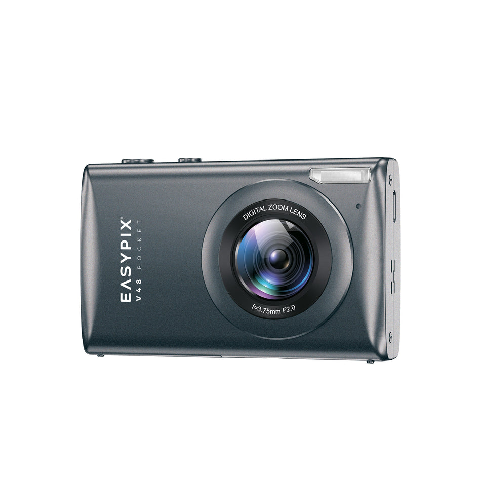 Easypix V48 Pocket Digital Camera 64 Mp 18 X Zoom Anthrazite