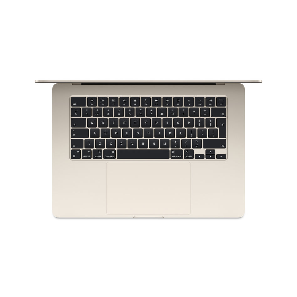 Apple MacBook Air 15”, M3 Chip, 8-Core CPU, 10-Core GPU, 8GB RAM, 512GB SSD, Starlight, MRYT3T/A, 2024