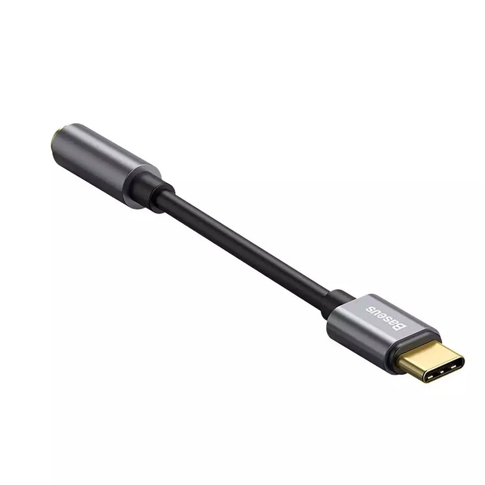 Baseus Αντάπτορας L54 Audio Adapter USB-C to Mini Jack 3,5mm - Μαύρο/Γκρι (CATL54-0G)