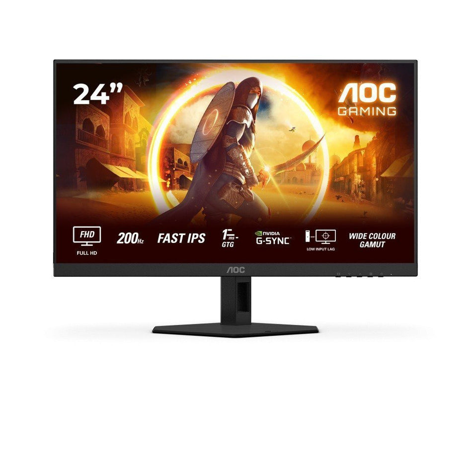 AOC 24G4HRE IPS HDR Gaming Monitor 23.8" FHD 1920x1080 200Hz με Χρόνο Απόκρισης 1ms GTG