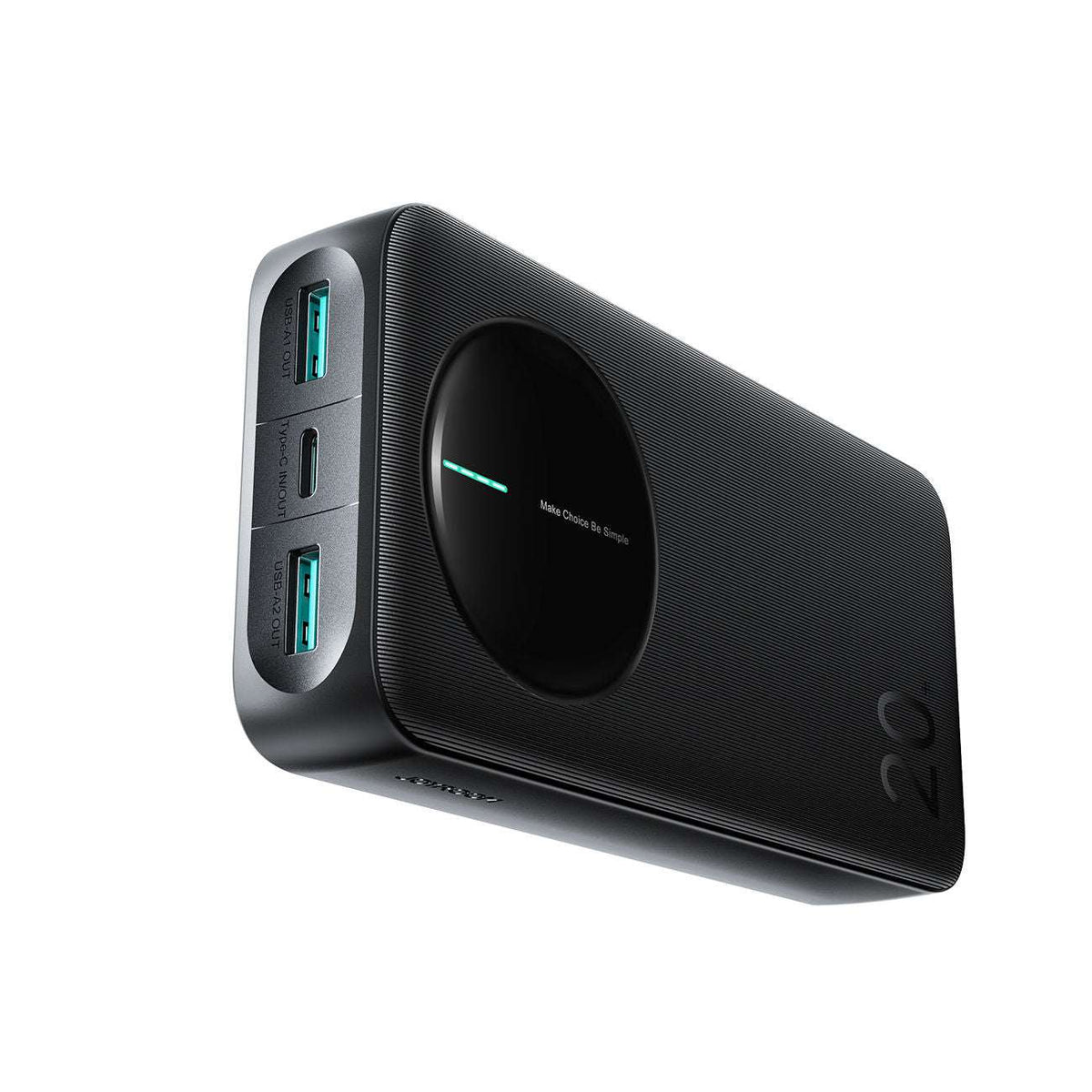 Joyroom JR-PBF14 Pro Powerbank 22.5W 20000mAh with Digital Display 2x USB-A 1x USB-C - Black