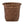 Künstlicher Garten SKIATHOS 20346 Dekorativer Weidenkorb – Kaspo-Topf – Blumentopf Braun Φ26cm x H26cm