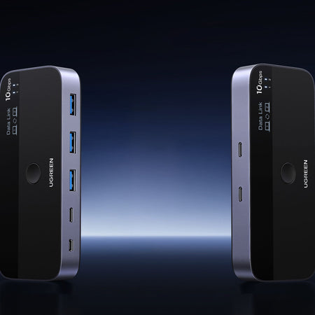 Ugreen switch USB-C USB-A 10Gb/s - gray