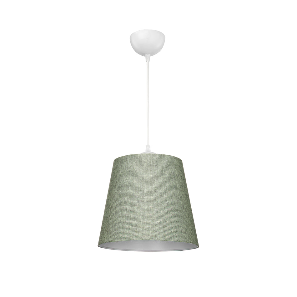 GLOBOSTAR® CONEY 203-0074 Μοντέρνο Κρεμαστό Φωτιστικό Οροφής με Ντουί 1 x E27 AC 220-240V IP20 - Λαδί - Μ26 x Π26 x Υ25cm