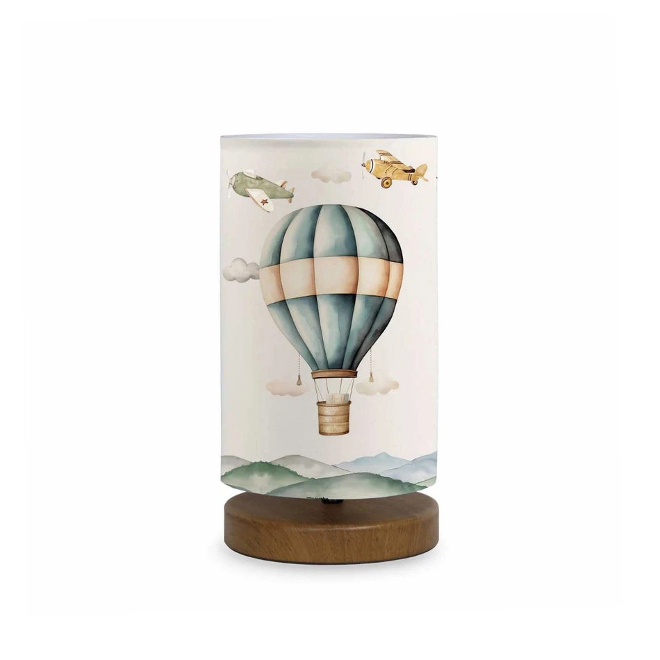 GLOBOSTAR® BALLON 204-0145 Παιδικό Επιτραπέζιο Φωτιστικό Πορτατίφ με Ντουί 1 x E14 AC 220-240V IP20 - Πολύχρωμο - Μ15 x Π15 x Υ30cm