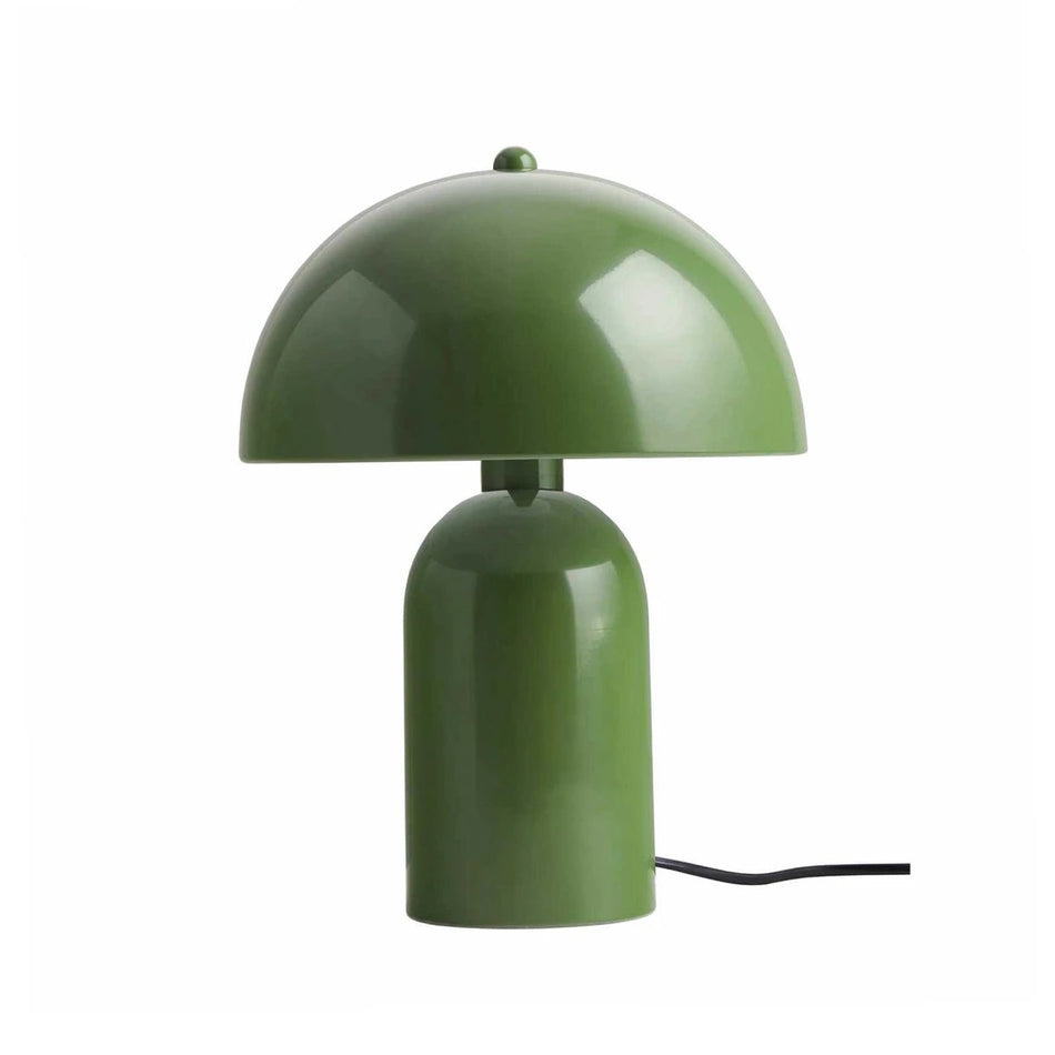 GLOBOSTAR® GASCO 204-0147 Μοντέρνο Επιτραπέζιο Φωτιστικό Πορτατίφ με Ντουί 1 x E27 AC 220-240V IP20 - Πράσινο - Μ25 x Π25 x Υ35cm