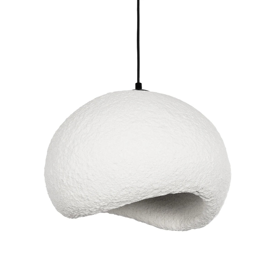 STONE 204-0176 Μοντέρνο Κρεμαστό Φωτιστικό Οροφής με Ντουί 1 x E27 AC 220-240V IP20 - Λευκό - Μ31.5 x Π35 x Υ26cm