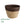 Artificial Garden LEFKADA 20574 Διακοσμητικό Πλεκτό Κασπώ Γλάστρα - Flower Pot Μπεζ με Καφέ Φ18 x Υ15cm