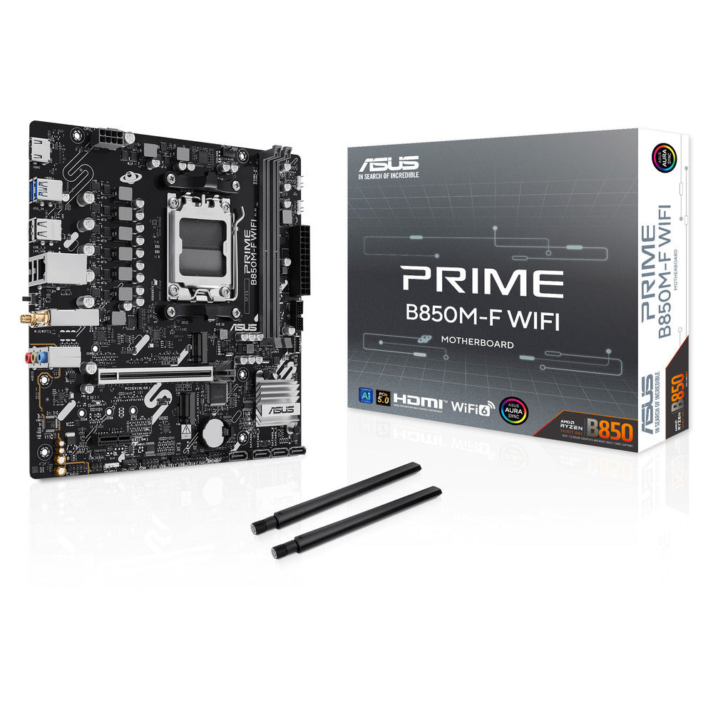 ASUS MOTHERBOARD PRIME B850M-F WIFI ,MATX ,DDR5, AM5