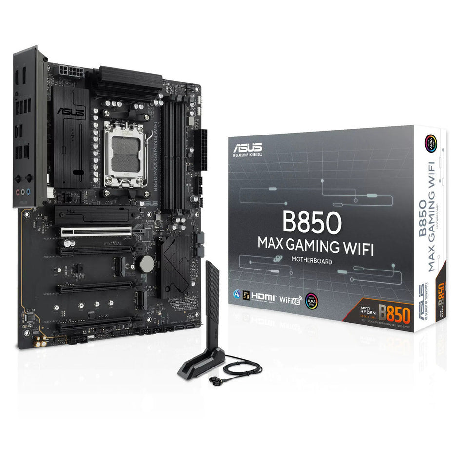 ASUS MOTHERBOARD B850 MAX GAMING WIFI ,DDR5,  AM5