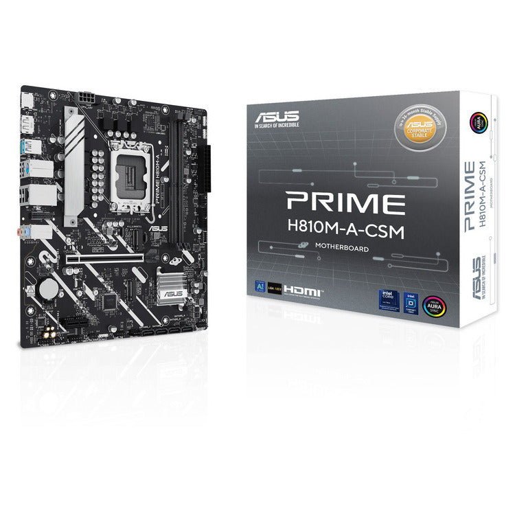 ASUS MOTHERBOARD PRIME H810M-A-CSM, DDR5, 1851, MATX