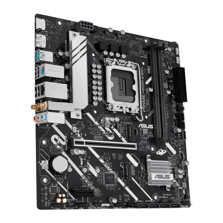 CARTE MÈRE ASUS PRIME H810M-A WIFI, DDR5, 1851, MATX
