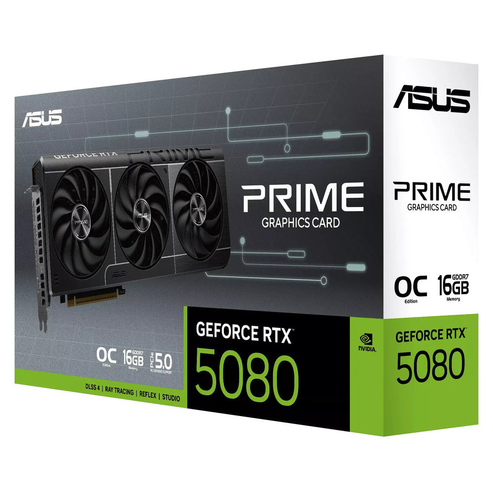 ASUS VGA PRIME-RTX5080-O16G, 16GB , GDDR7