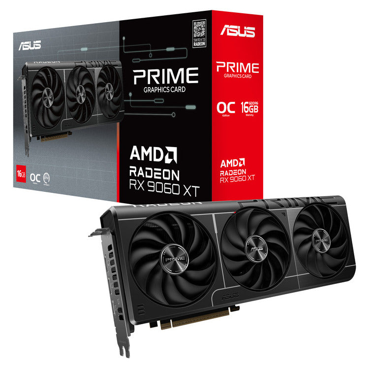 ASUS VGA PRIME-RX9060XT-O16G,16GB, GDDR6