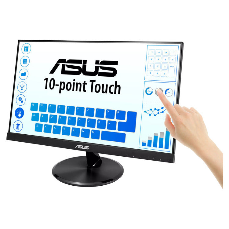 ASUS Monitor ASUS VT229H, 21.5'' Touch 10-point,  FHD, 5ms, 60Hz IPS, HDMI, D-SUB, Eye Care, 3YearsW