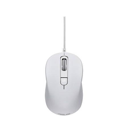ASUS MOUSE OPTICAL MU101C Wired Blue Ray Mouse White