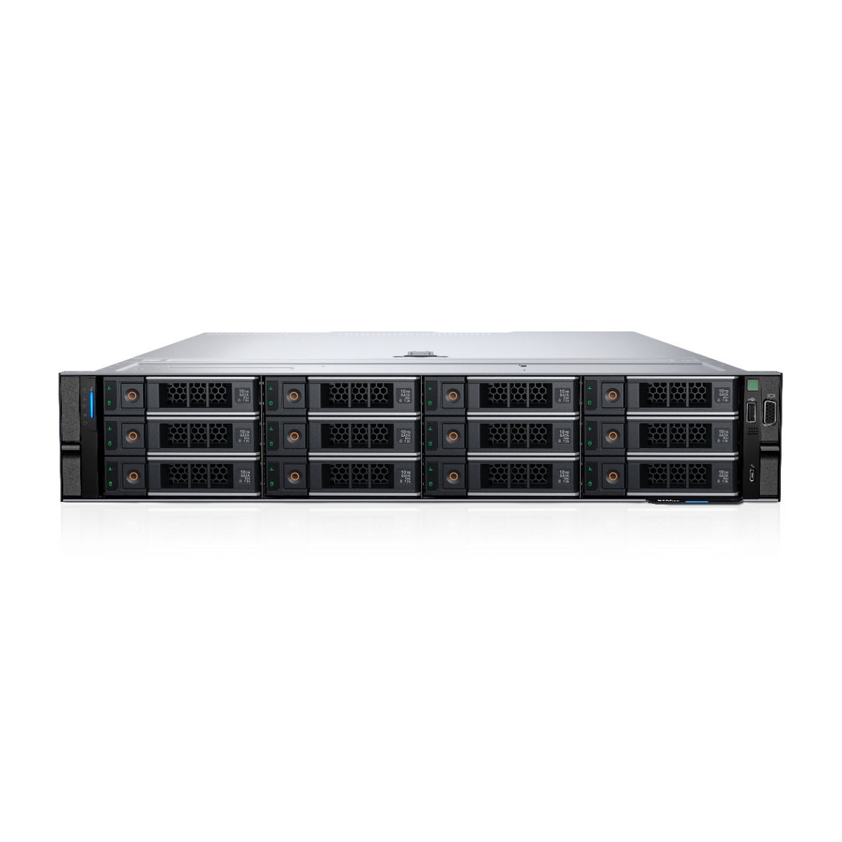 DELL Server PowerEdge R760xs 2U 12x3.5''/Xeon Silver 4510 2.4G (12C/24T)/32GB/1x2.4TB SAS/H755 8GB/2 PSU/5Y PROSUPPORT NBD