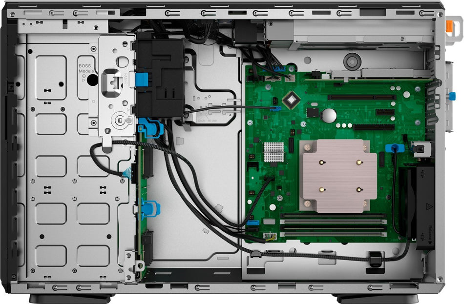 Serveur DELL PowerEdge T360/Xeon 6353P (8C/16T)/32 Go/2x960 Go SSD/H755/2 PSU/5 ans NBD