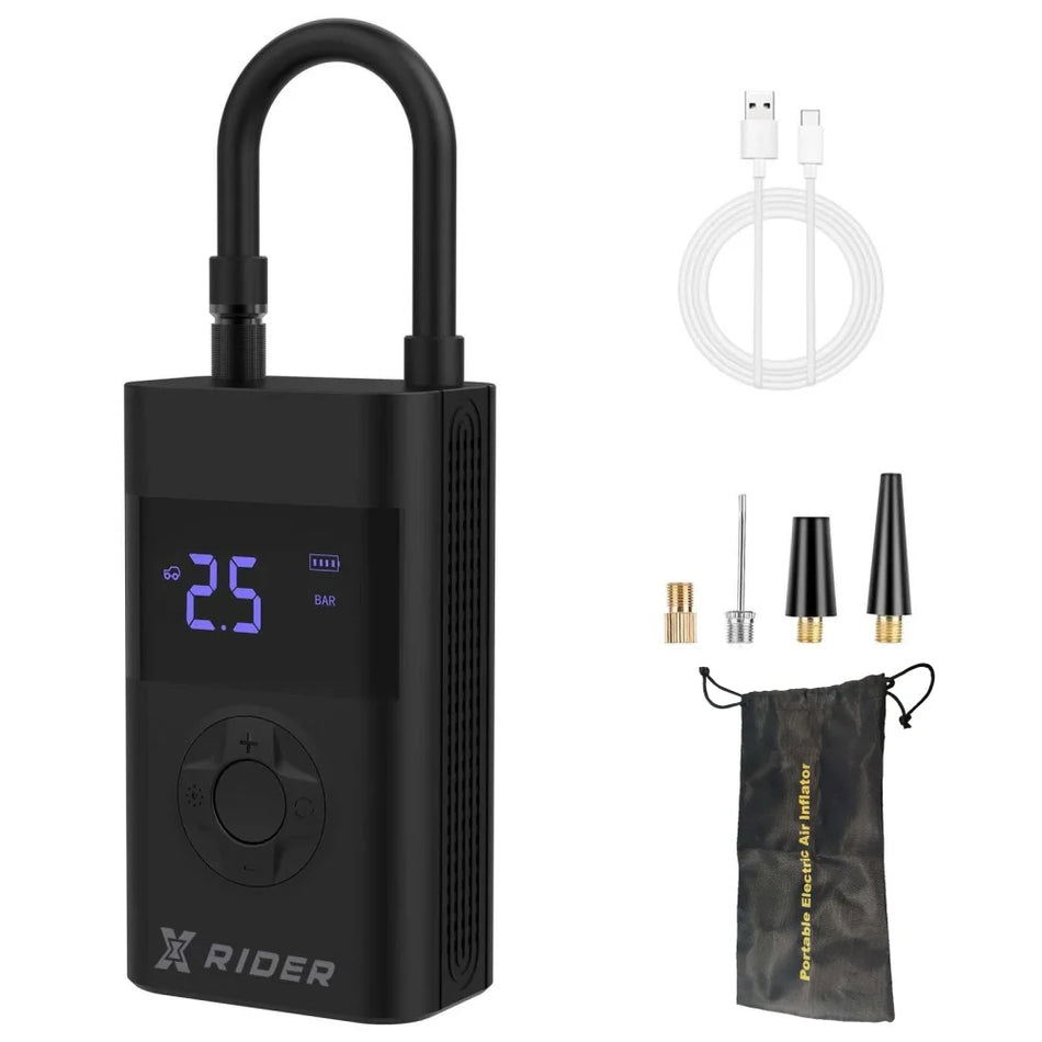 Manta Electric Pump Compressor For Bikes/Cars/Scooters Presta Powerbank