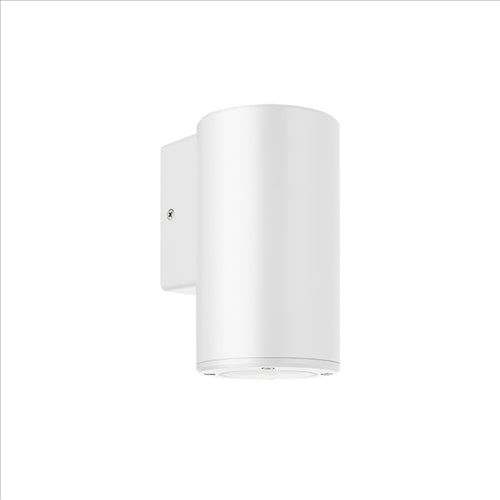 ΑΠΛΙΚΑ GU10 DOWN ΛΕΥΚΟ ΣΤΡΟΓΓΥΛΗ ΠΛΑΣΤΙΚΗ