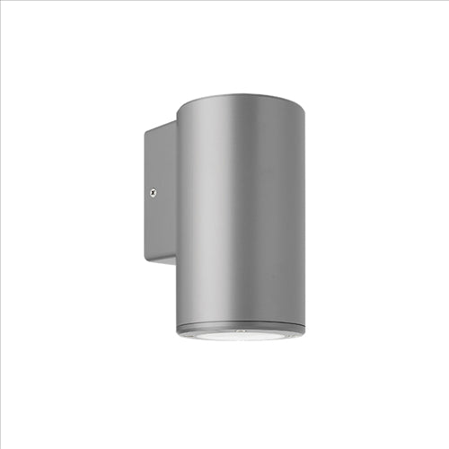 ΑΠΛΙΚΑ GU10 DOWN ΓΚΡΙ ΣΤΡΟΓΓΥΛΗ ΠΛΑΣΤΙΚΗ