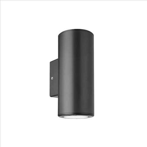 ΑΠΛΙΚΑ 2ΧGU10 UP & DOWN ΑΝΘΡΑΚΙ ΣΤΡΟΓΓΥΛΗ ΠΛΑΣΤΙΚΗ