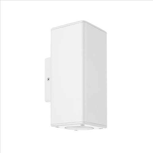 ΑΠΛΙΚΑ 2ΧGU10 UP & DOWN ΛΕΥΚΟ ΤΕΤΡΑΓΩΝΗ ΠΛΑΣΤΙΚΗ