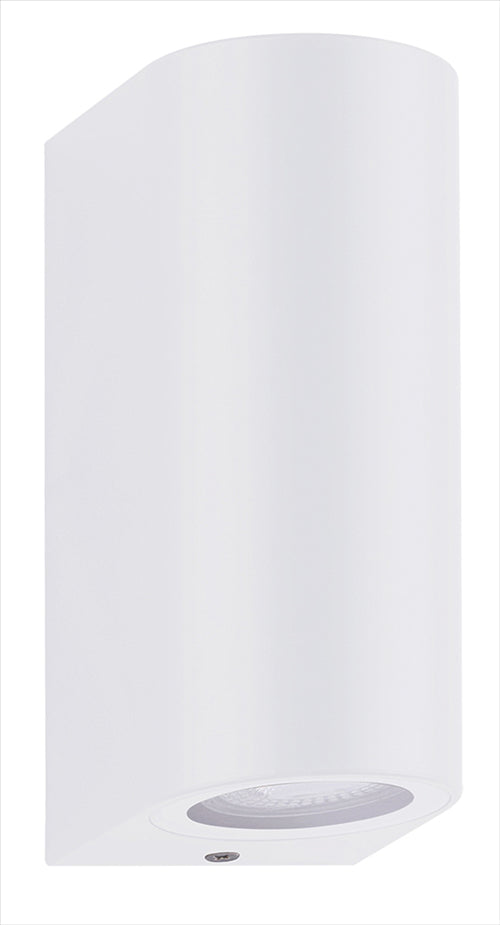 ΑΠΛΙΚΑ 2ΧGU10 ΟΒΑΛ UP & DOWN ΛΕΥΚΟ ΠΛΑΣΤΙΚΗ